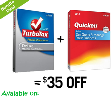 The Turbotax Quicken Bundle Discount For 2014